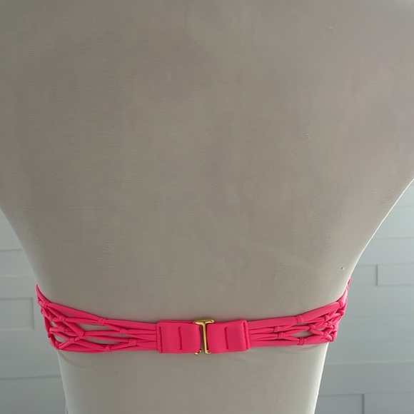 32C VS Strapless Pink Bikini Top - Picture 3 of 8